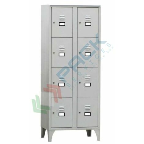 Knape & Vogt Cerniere A Scomparsa Per Armadio – Kit Organizer Euro Vassoio, 6,8 X 9,75 X 6,5 Cm, Acciaio