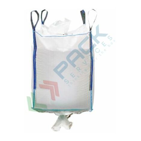 Big Bag U-Panel 90x90x120cm Con Liner - Portata 1000kg Per Trasporto Materiali | Saccone Industriale Polipropilene - Foto 4