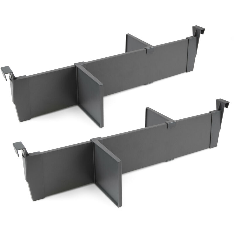 Set de séparateurs de tiroirs gris MW Tools LV307