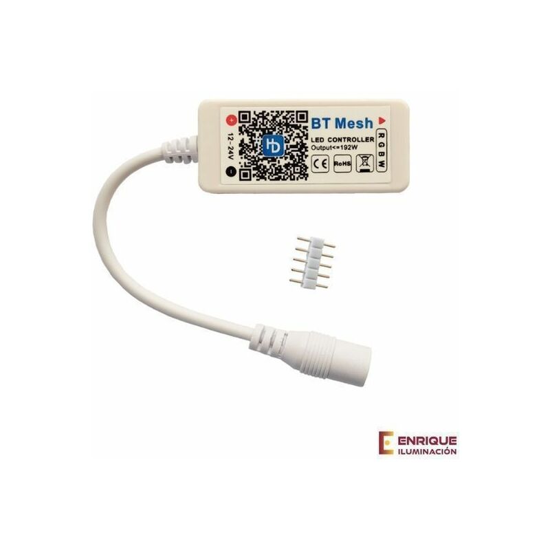 Controlador musical para tiras LED RGBW IC Pixel SPI Bluetooth y Wifi