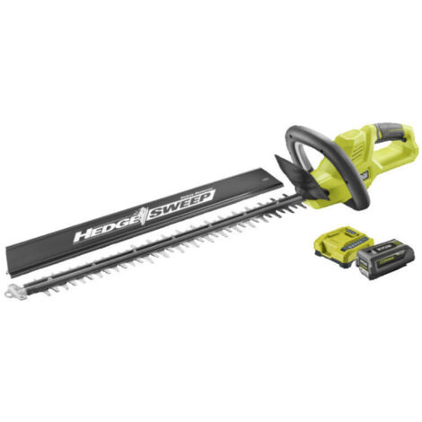 Tagliasiepi RYOBI da 36V - Lama da 60 cm - Batteria da 4,0 Ah - Caricabatterie rapido - RY36HT60A-140