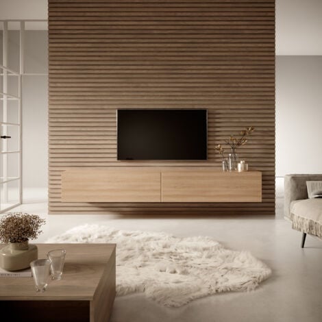 Selsey - Mueble TV Bisira 200 cm Roble Lindberg