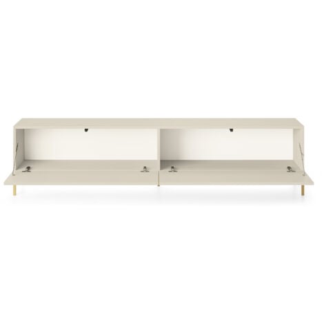 Selsey LAMMELO - Mueble TV gris beige 175 cm