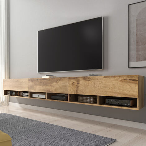 Selsey Wander Mueble De Tv De Pie Colgante Cm Roble Wotan