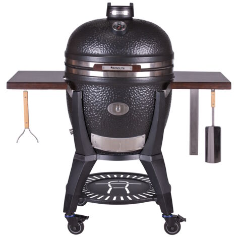 Kamado Monolith - AVANTGARDE LE CHEF + Chariot + Housse + Pierre Pizza