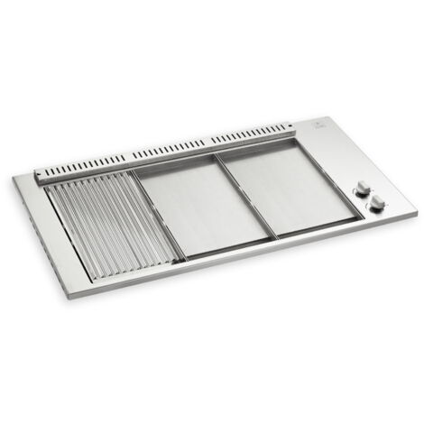BBQ OASI 80 Grill 1/3 - Plancha 2/3