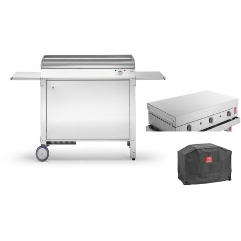 CHEF 80 ELEC Lisse + Chariot fermé+ Couvercle + Housse