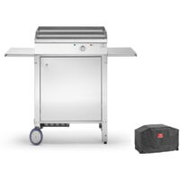 CHEF 55 ELEC Lisse + Chariot fermé + Housse