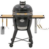 Kamado Monolith TWO.55 Noir + Chariot