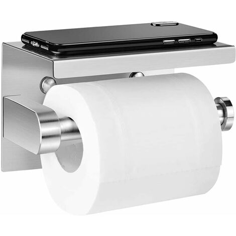 Support de Serviette de Support de Serviette de Papier Peint de Support de Rouleau de Papier Toilette de Salle de Bains dacier Inoxydable de Chrome