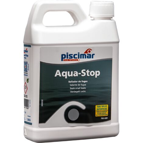 Sellador de fugas AQUA-STOP, 1 L. PM-660. Piscimar.