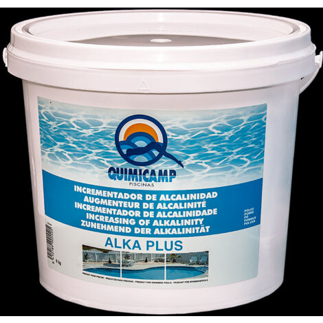 Alka Plus, incrementador de alcalinidad, 6 kg. Quimicamp.