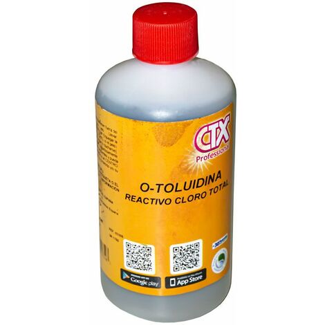 Oto. Botella 250 ml reactivo para cloro total
