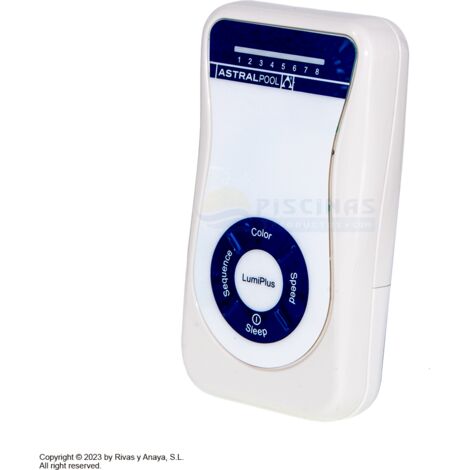 Control remoto modulador LED LumiPlus. Astralpool