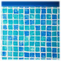 Liner Gre color gresite Ø 550x132 para piscinas redondas. FPR557