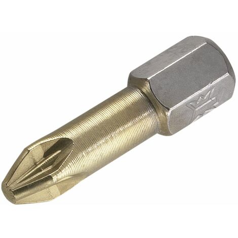 Wolfcraft Torsion Tin Bits Mm Pozidriv Pz