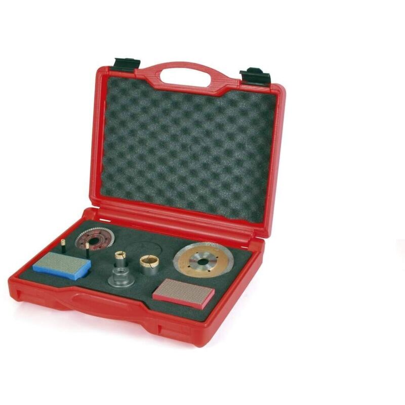 LEKOMESH Diamant-Fliesenbohrer Set – 11-teiliges Kit Für Keramik, Fliesen, Marmor & Granit