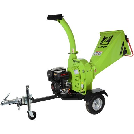 Benzin-Häcksler Zipper ZI-HAEK15000 – 9,0 kW Motor – max. Schnittdurchmesser 120 mm – verstellbarer Auswurf – Elektrostarter (1/5)