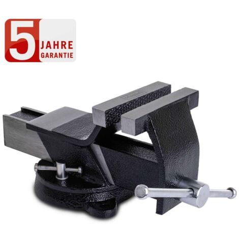 Schraubstock 80mm 90mm Spannweite 360° Drehbasis Stahl Scheppach asv360-80