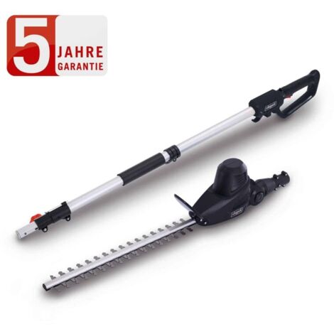 Einstellbare elektrische Heckenschere 230 V 500 W Klinge 45 cm Scheppach etht500