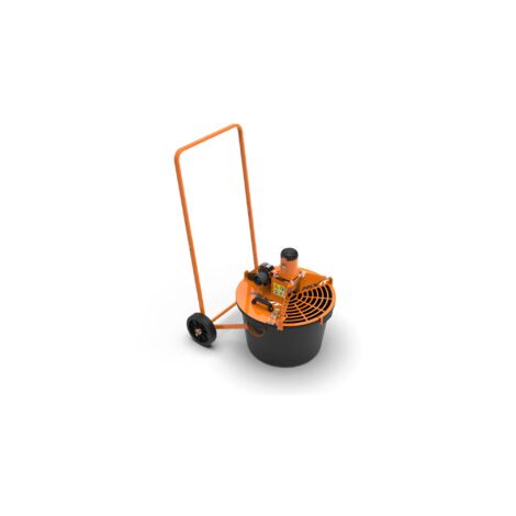 Mischer fur leim mortel mit schneebesen und eimer 230V 65 l Battipav mixit