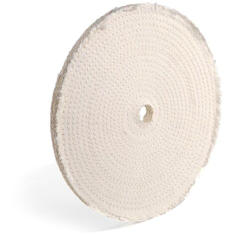 Baumwoll-Polierscheibe 150mm - Perfekt Für Tischschleifer & Polierarbeiten