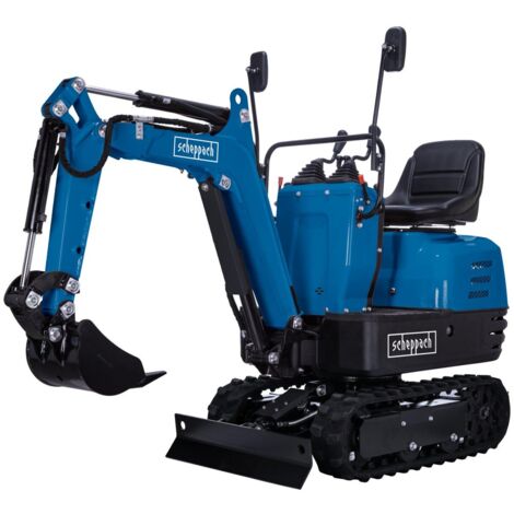 Minibagger 306cc kompakte Breite 690mm 5q Scheppach exc815 (1/5)