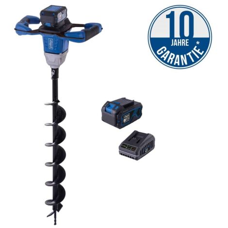 Scheppach 20V Akku Erdbohrer BC-EB100-X SET L 20V-IXES Akku & Ladegerät