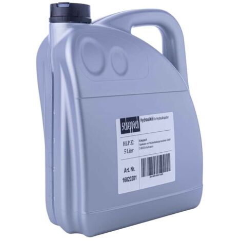 5 LITER HYDRAULIKÖL FÜR HYDRAULIKSYSTEME UND MASCHINEN SCHEPPACH