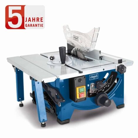 TISCHKREISSÄGE SCHEPPACH HS80 1200 WATT M. TISCHVERBREITERUNG / PARALLELANSCHLAG