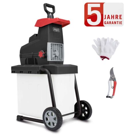 2,8kW ELEKTRO-LEISEHACKSLER 45MM SCHREDDER HACKSLER HOLZHACKSLER SCHEPPACH GS60