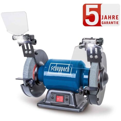 DOPPELSCHLEIFER SCHLEIFBOCK TISCHLEIFMASCHINE ø150mm 400 W 230V SCHEPPACH SM150L
