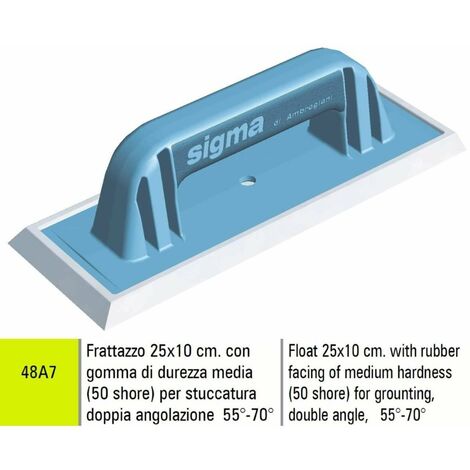 FUGBRETT 25X10 cm SIGMA 48A7 MIT GUMMI ZUM VERFUGEN DOPPELWINKEL  55€ - 70€