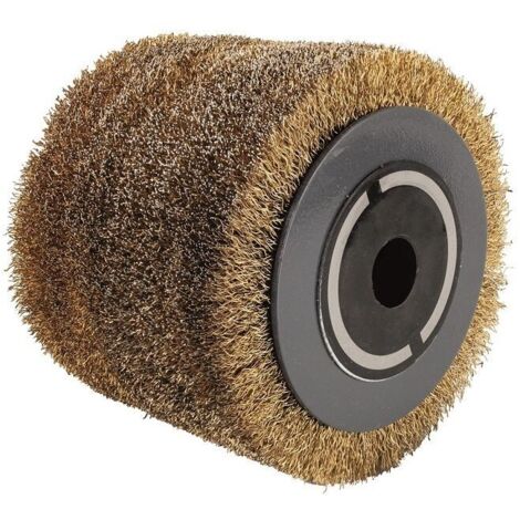 Spazzole Per Levigatrice Scheppach MRS1300 – Set Di 4 Tipi Per Legno, Pietra E Metallo, Diametro 120 Mm