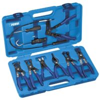 Set mit 9 Zangen fur Autoschlauchklemmen Fervi 0603