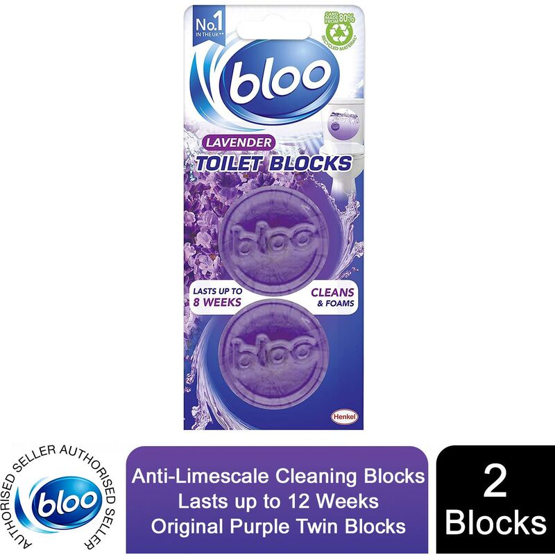 Bloo Toilet Blocks Limescale Prevention 2X50g