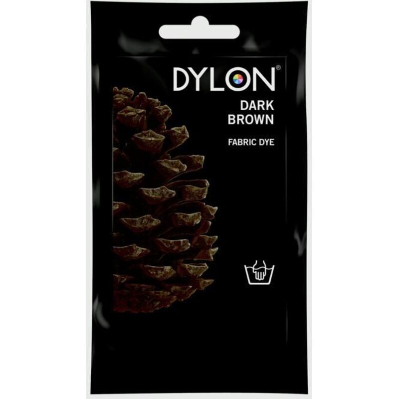 DYLON Hand Fabric Dye Sachet, Espresso Brown, 50g