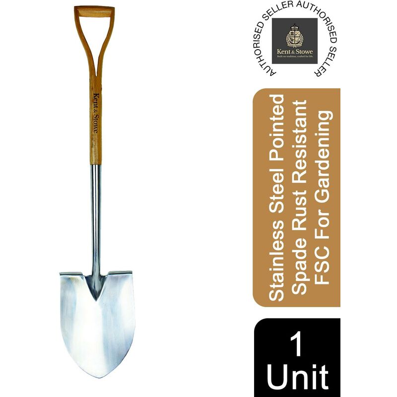 Kent and stowe spade store and fork set