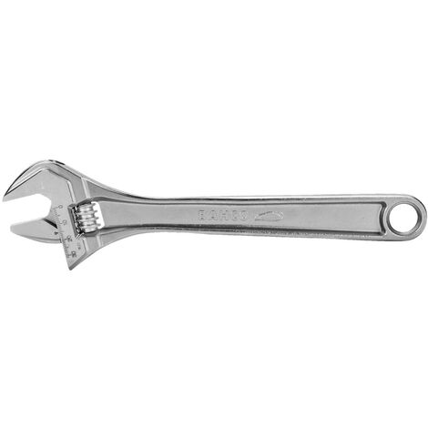 Bahco Chrome Adjustable Wrench 450mm 18in Jaw Capacity 53mm BAH8075C