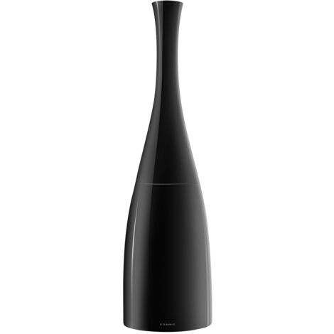 COSMIC Toilet brush & holder, Glossy Black Unique Soft coating Saku Collection