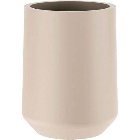 COSMIC Toothbrush Holder, Big Capacity, Durable, Polyresin, Sand, Saona