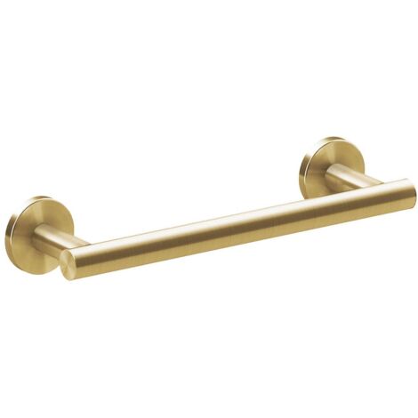 COSMIC Towel Rail Brushed Gold PVD Architect Sp (30cm) (1/3)