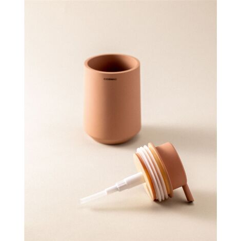 COSMIC Saona Soap Dispenser  350ml Resin Countertop Pump in Blossom Pink Color