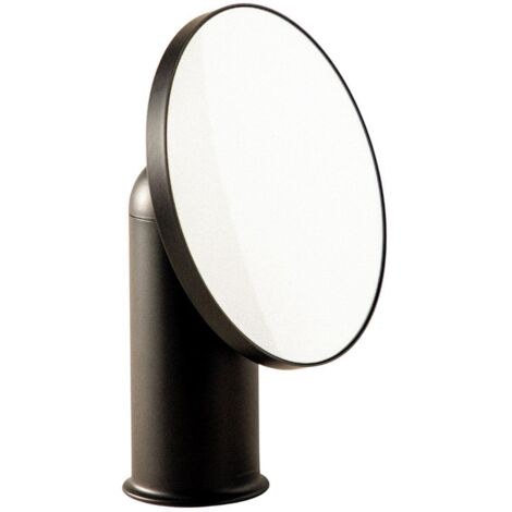 COSMIC Vanity Mirror, Magnifying Mirror 5x, Countertop, Black, Geyser Collection