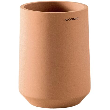COSMIC Saona Toothbrush Holder Countertop, Round Basin Container Blossom Color
