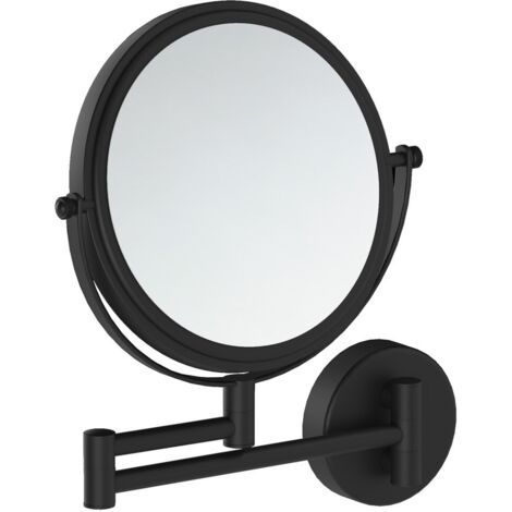 Cosmic Wall Magnifying Mirror Shaving Mirror Vanity Mirror Matte Black Essentials (X5) (1/3)