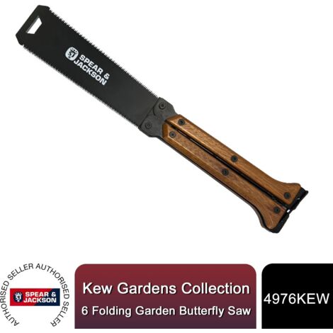 Spear & Jackson 4976KEW Kew Gardens 6" Folding Garden Butterfly Saw (1/5)