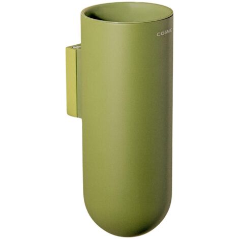 COSMIC Wall mounted Toothbrush Holder, Bathroom Tumbler Green, Geyser Collection