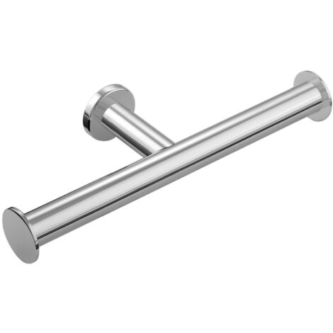 COSMIC Toilet roll holder with lid 24,5cm, Silver, Architect S+ Collection (1/5)