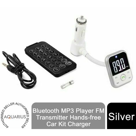 Aquarius Bluetooth MP3 Player FM Transmitter Hands-free Car Kit Charger (1/5)